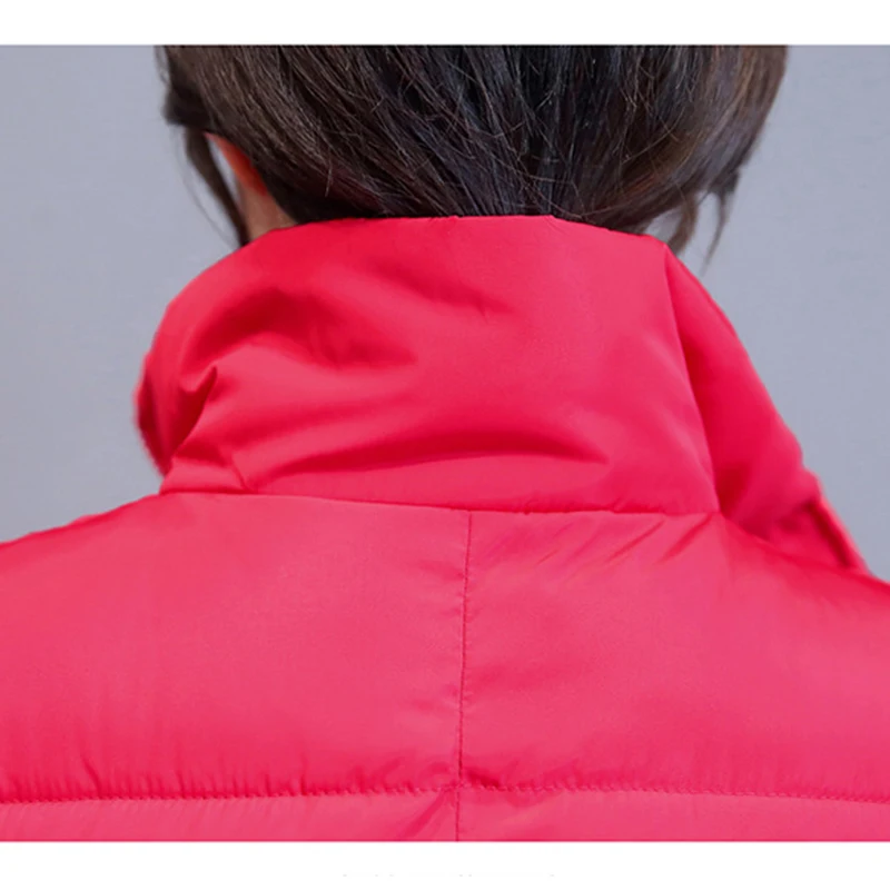New Fashion Ladies Vest Sleeveless Cotton Coats Winter Autumn Warm Collar Female Cotton Padded Women Outwear Female Coat
New Fashion Ladies Vest Sleeveless Cotton Coats Winter Autumn Warm Collar Female Cotton Padded Women Outwear Female Coat