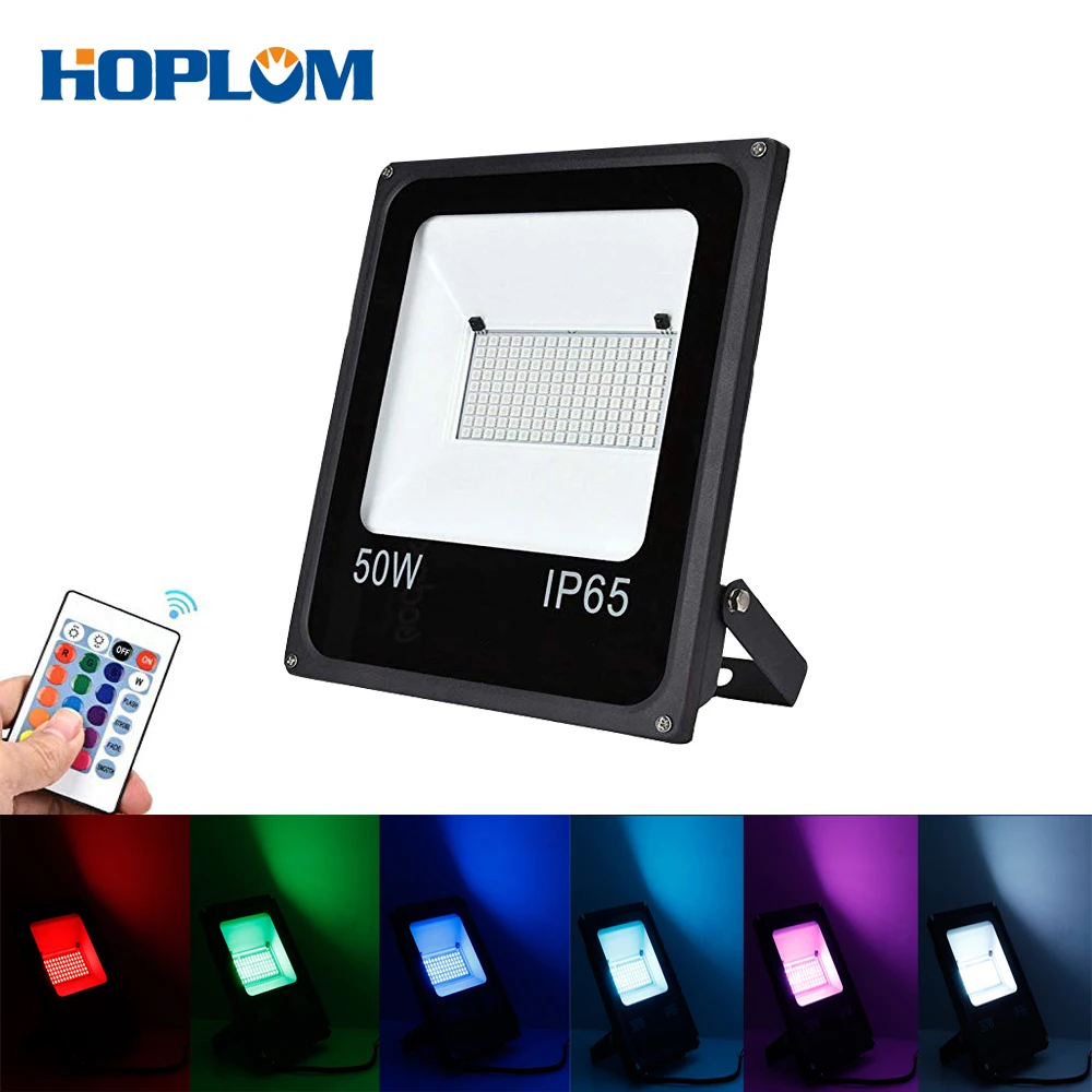 20 Вт 30 50 RGB Светодиодный прожектор светильник s 220V IP66 водонепроницаемый