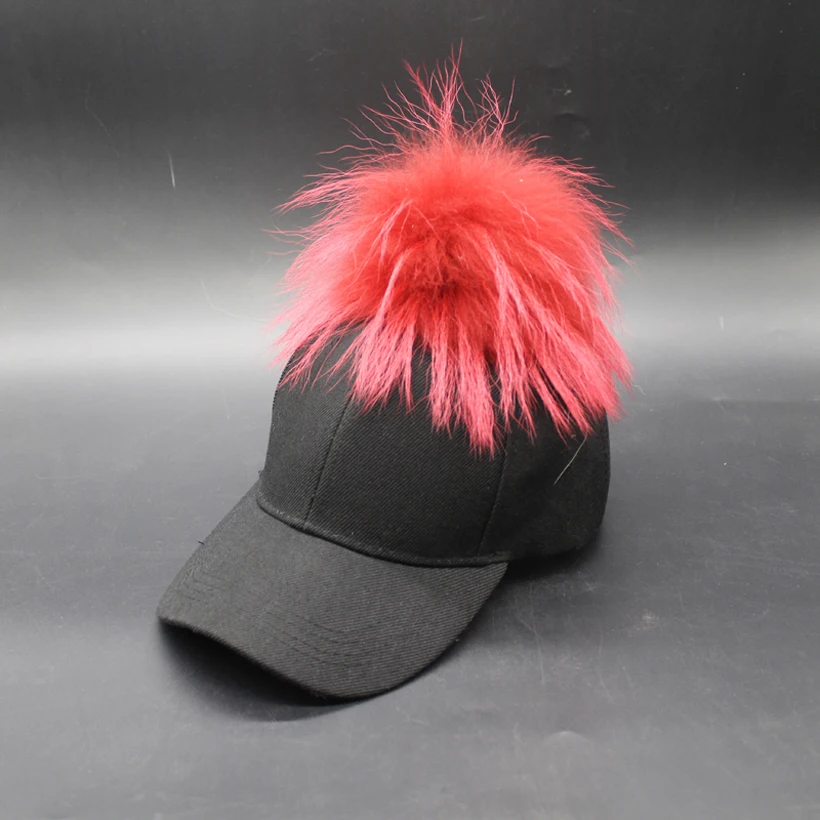 2019 Real Fur Pompom Baseball Cap gorras Hip hop Cap Women Men Snapback Hats Streetwear Bone
2019 Real Fur Pompom Baseball Cap gorras Hip hop Cap Women Men Snapback Hats Streetwear Bone