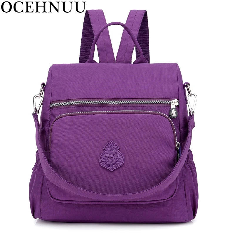 OCEHNUU Waterproof Rucksack Bagpack Women Backpack Nylon School Bags For Teenage Girls Ladies Backpack Shoulder Bag Fashion 2020
OCEHNUU Waterproof Rucksack Bagpack Women Backpack Nylon School Bags For Teenage Girls Ladies Backpack Shoulder Bag Fashion 2020