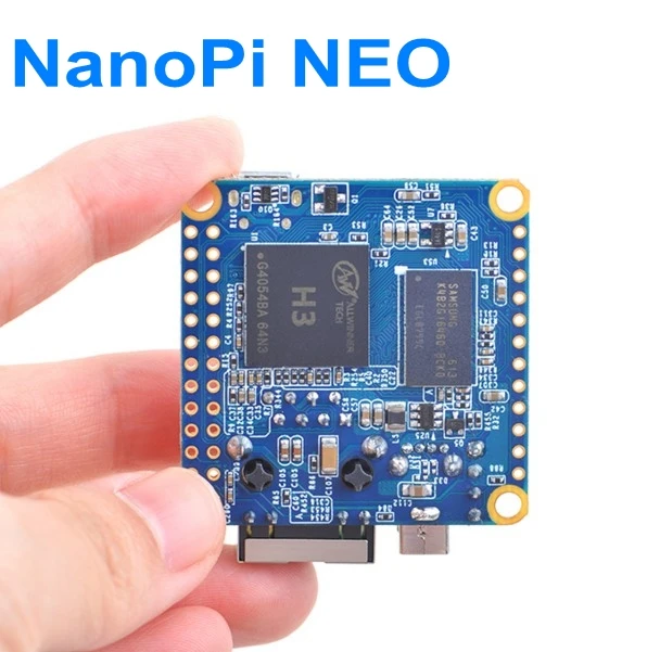 NanoPi NEO UbuntuCore Allwinner H3 развитию 256/512 М DDRA ARM процессор Quad core Cortex A7 лучше чем Малина pi 40