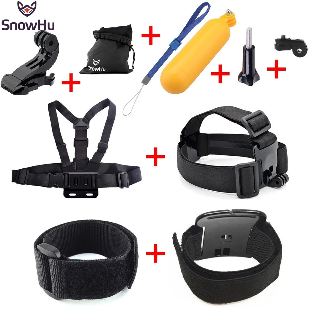 SnowHu for Gopro Accessories Set Helmet Harness Chest Belt Head Mount Strap For Go pro hero 10 9 8 7 6 5 sport camera GS30
SnowHu for Gopro Accessories Set Helmet Harness Chest Belt Head Mount Strap For Go pro hero 10 9 8 7 6 5 sport camera GS30