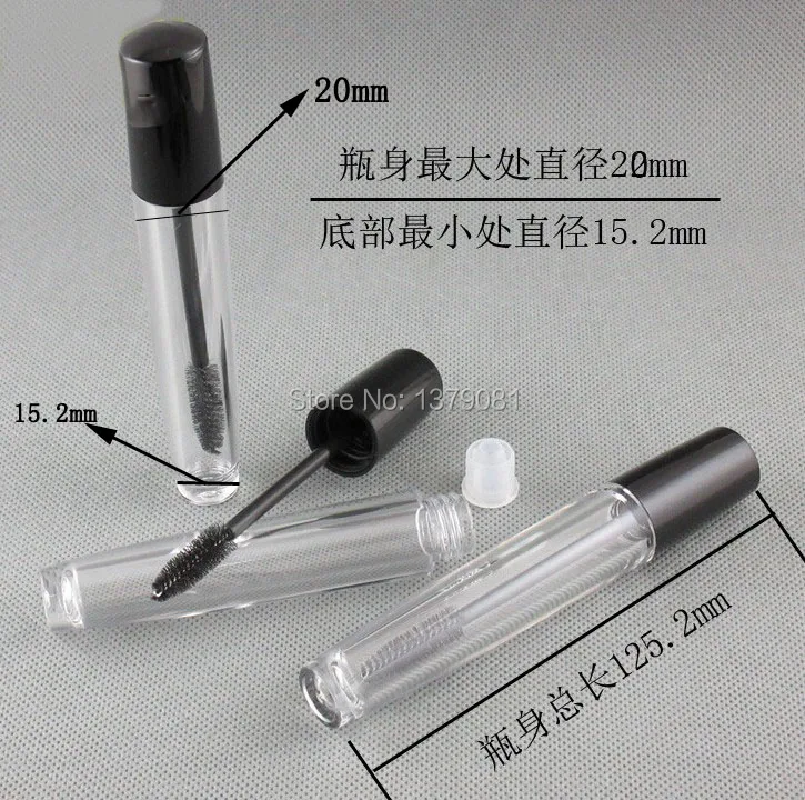 New arrival 8ml Mascara tubes With Black Cap Empty Clear revitalash Eyelash Bottles DIY make up cosmetic packing container
New arrival 8ml Mascara tubes With Black Cap Empty Clear revitalash Eyelash Bottles DIY make up cosmetic packing container