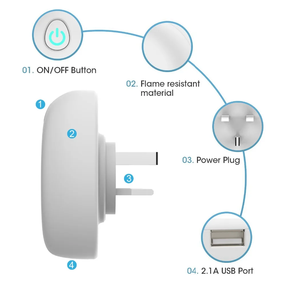 Смарт розетка с Wi Fi таймером и USB зарядкой 13 а|Умные розетки| |