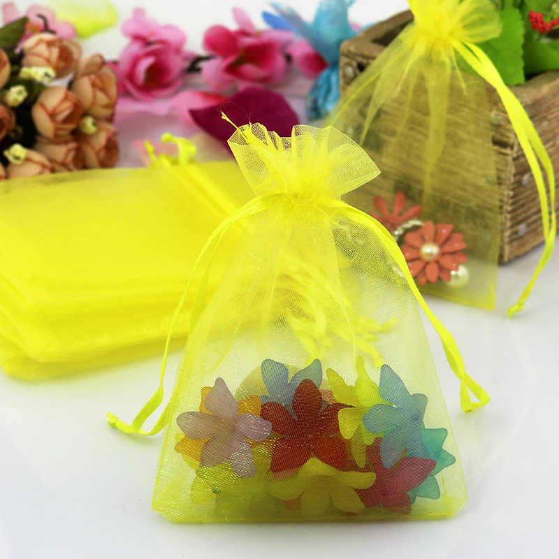 11x16cm (4.33"x6.29") Free Shipping Organza Bags 100pcs yellow Wedding Jewelry Packaging Organza Gift Pouches With Drawstring
11x16cm (4.33"x6.29") Free Shipping Organza Bags 100pcs yellow Wedding Jewelry Packaging Organza Gift Pouches With Drawstring