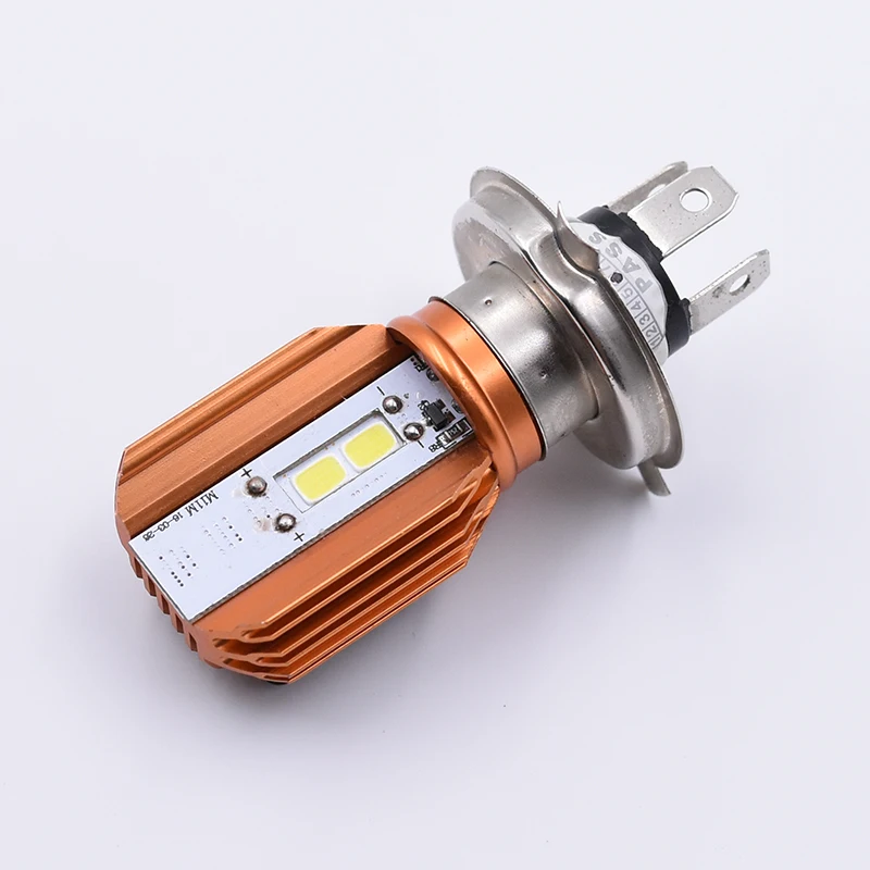H4 HS1 светодиодные фары для мотоцикла COB Led 12 36V 1000LM H/L лампа скутера ATV мото