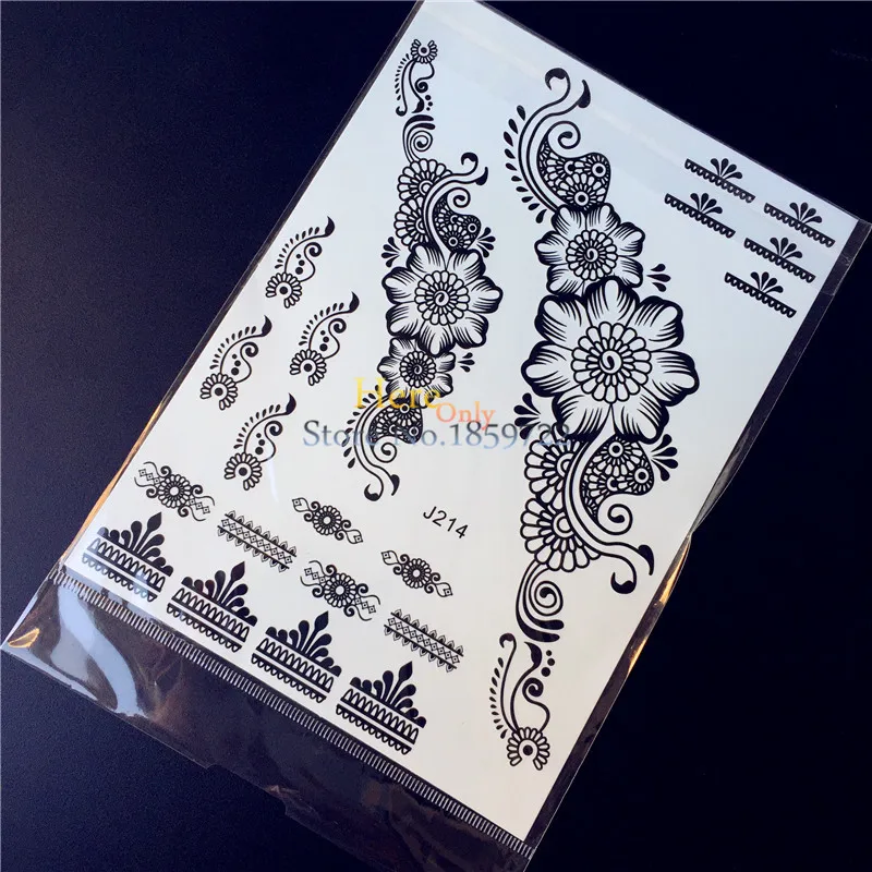 1PC Hot Black Henna Tattoos HBJ214 Flower Pendants Jewel Fake Choker Sexy Women Body Makeup Waterproof Temporary Tattoo Stickers
1PC Hot Black Henna Tattoos HBJ214 Flower Pendants Jewel Fake Choker Sexy Women Body Makeup Waterproof Temporary Tattoo Stickers