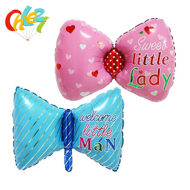 1Pcs Blue Pink Bow Balloon Birthday Party Decoration Little Lady Little Man Helium Foil Balloons Wedding Party Decoration Shower
1Pcs Blue Pink Bow Balloon Birthday Party Decoration Little Lady Little Man Helium Foil Balloons Wedding Party Decoration Shower
