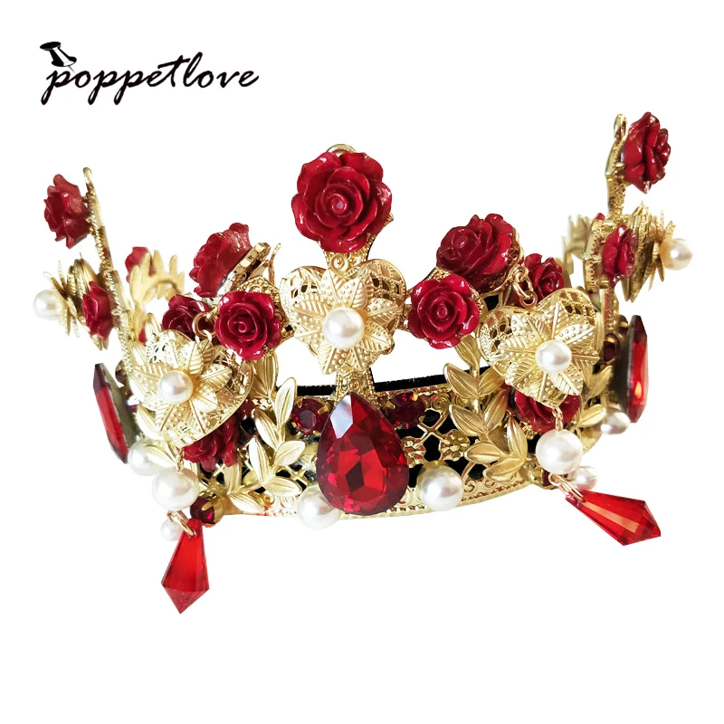 New Lmited Edition Luxury Bride Wedding Headdress Baroque Crown Vintage Fashion Cross jewelry ornaments Queen women Hair Jewelry
New Lmited Edition Luxury Bride Wedding Headdress Baroque Crown Vintage Fashion Cross jewelry ornaments Queen women Hair Jewelry