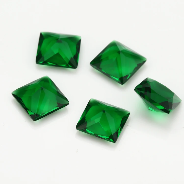 100pcs 3x3~10x10mm Square Shape Loose Stone Green Color Glass Synthetic Gems For Jewelry DIY Stone
100pcs 3x3~10x10mm Square Shape Loose Stone Green Color Glass Synthetic Gems For Jewelry DIY Stone
