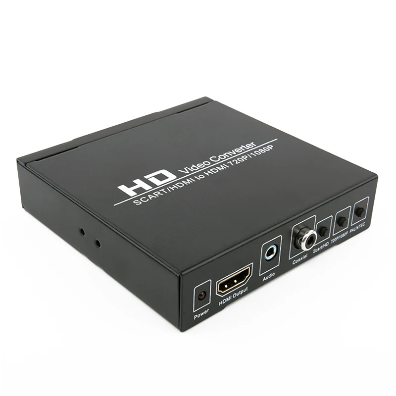 SCART to HDMI Converter Full HD 1080P Video Audio Converter HDTV For XBox EU Plug Upscaler AV PAL NTSC Signal Adapter HD Receive
SCART to HDMI Converter Full HD 1080P Video Audio Converter HDTV For XBox EU Plug Upscaler AV PAL NTSC Signal Adapter HD Receive