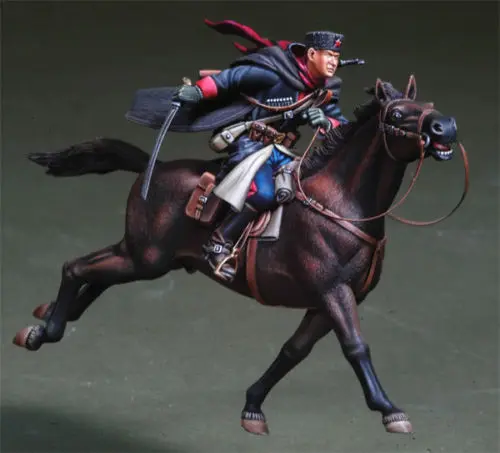 1/35 - Russian Cossack Cavalry toy Resin Model Miniature Kit unassembly Unpainted
1/35 - Russian Cossack Cavalry toy Resin Model Miniature Kit unassembly Unpainted