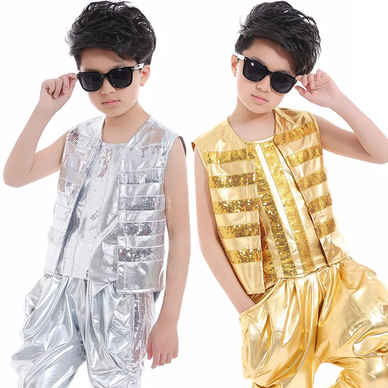 Fashion Boys Kids Slim Rivet Tassel Suit Boys For Hip Hop Jazz Dance Street Dance Drum Perform Stage Dance Costume DL2401
Fashion Boys Kids Slim Rivet Tassel Suit Boys For Hip Hop Jazz Dance Street Dance Drum Perform Stage Dance Costume DL2401