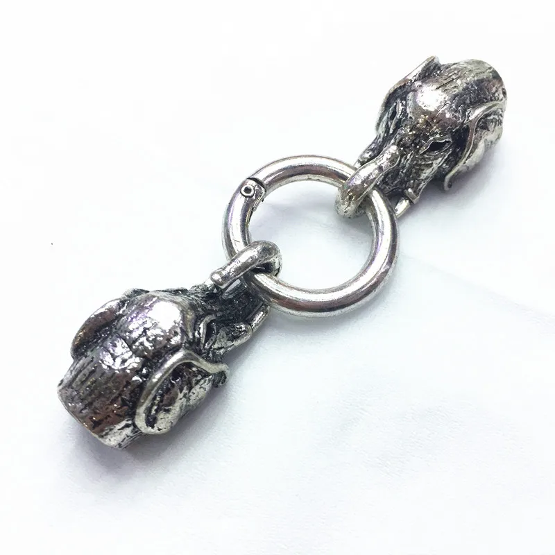 Elephant leather cord Zinc Alloy Vintage s Leather Cord Findings Jewelry Findings hole about 10mm
Elephant leather cord Zinc Alloy Vintage s Leather Cord Findings Jewelry Findings hole about 10mm