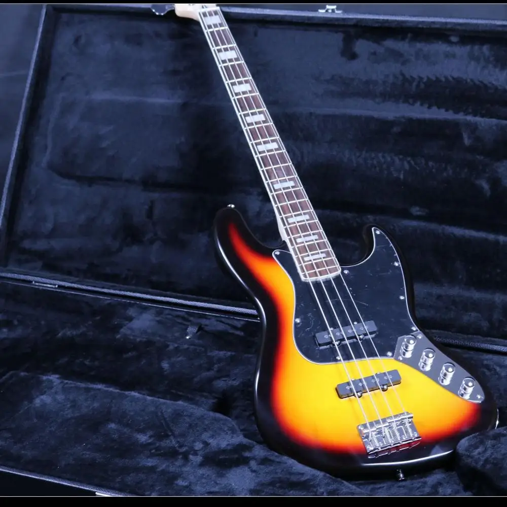 Jazz Bass 4 String Electric Bass Guitar Z-ZV1 3TS Varnish Active Wiring, Battery Case basswood Body Rosewood Fingerboard
Jazz Bass 4 String Electric Bass Guitar Z-ZV1 3TS Varnish Active Wiring, Battery Case basswood Body Rosewood Fingerboard
