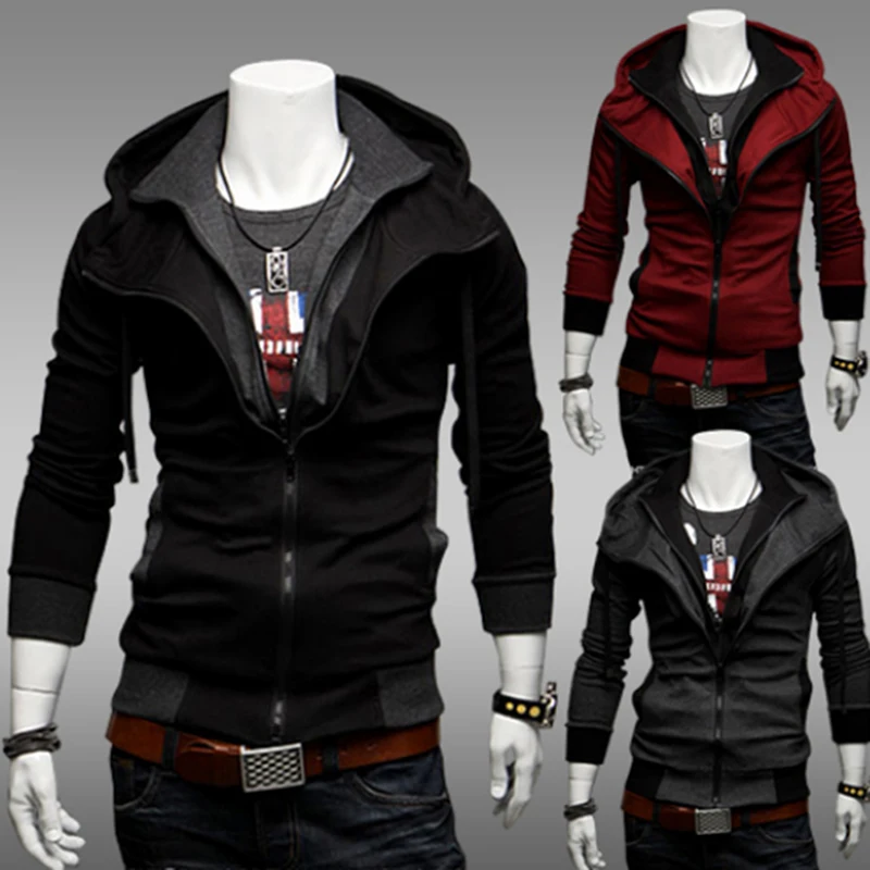 Bigsweety Fashion 2018 New Autumn Winter Men's Jacket Male Color Matching Jacket Male's Hooded Coat Outwear
Bigsweety Fashion 2018 New Autumn Winter Men's Jacket Male Color Matching Jacket Male's Hooded Coat Outwear