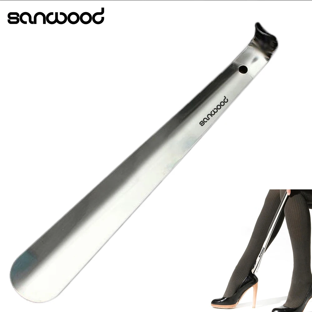 Durable Handle Professional Metal Silver Color Shoe Horn Lifter Long Shoespooner 9IGT
Durable Handle Professional Metal Silver Color Shoe Horn Lifter Long Shoespooner 9IGT