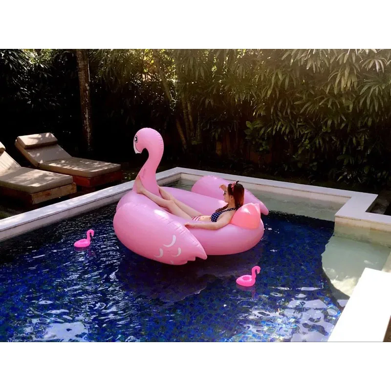 1 9 м Лидер продаж гигантский надувной бассейн Фламинго плавающий воздушный