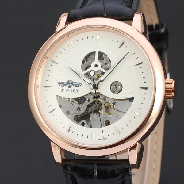 WINNER Classic Watches Casual Men Women Hollow Design Waterproof Mechanical Wristwatches Fashion Sports Leather Band Watch
WINNER Classic Watches Casual Men Women Hollow Design Waterproof Mechanical Wristwatches Fashion Sports Leather Band Watch