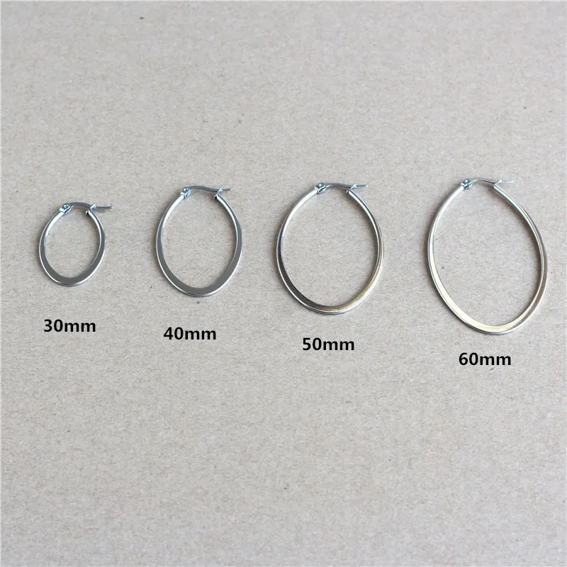60m Hyperbole Big Titanium 316L Stainless Steel Hoop Earrings Vacuum Plating No Fade Anti-allergy
60m Hyperbole Big Titanium 316L Stainless Steel Hoop Earrings Vacuum Plating No Fade Anti-allergy