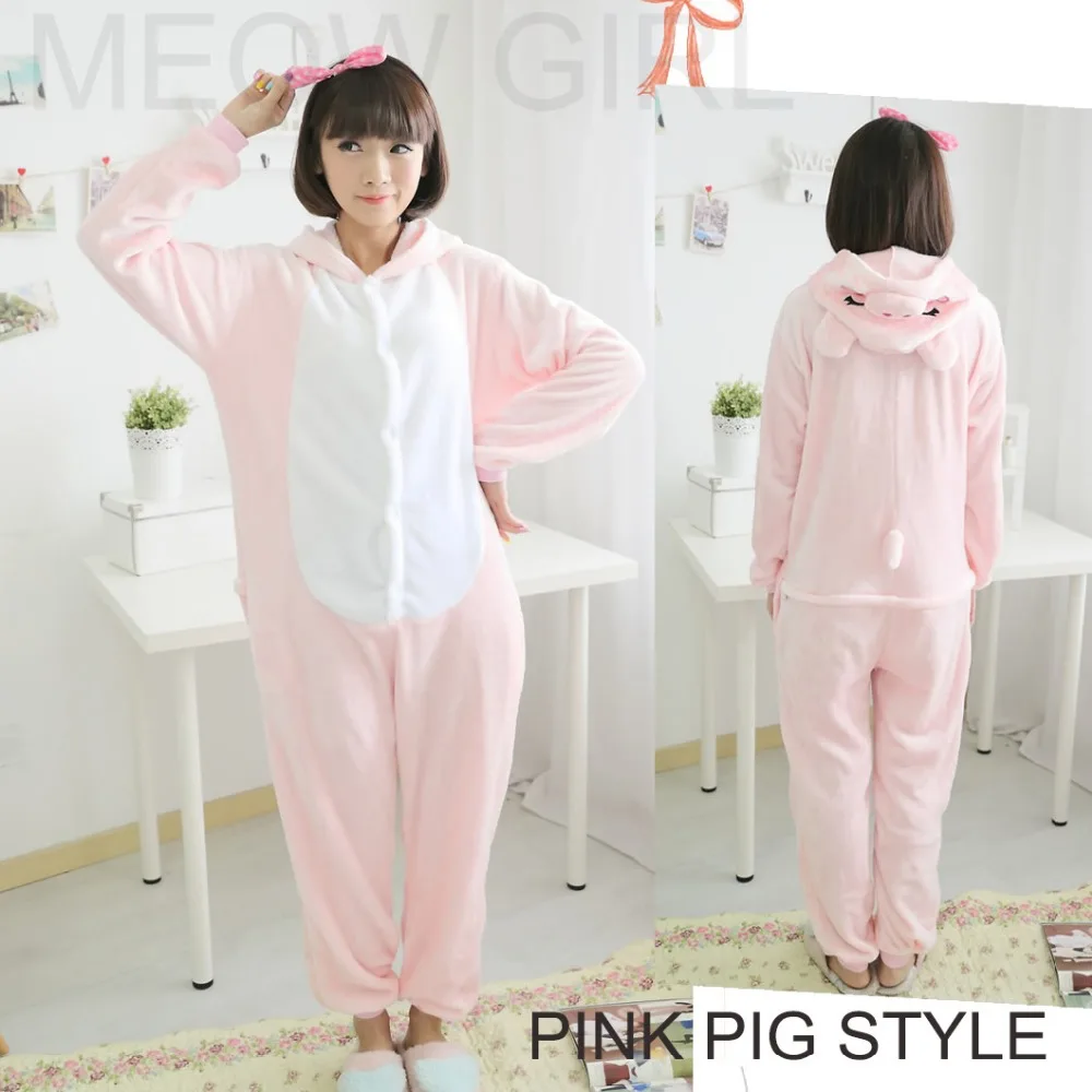 Cute Pink Pig - Pajamas Animal Onesie Cosplay Costume Unisex Sleepwear Party Nightgown with Pockets
Cute Pink Pig - Pajamas Animal Onesie Cosplay Costume Unisex Sleepwear Party Nightgown with Pockets