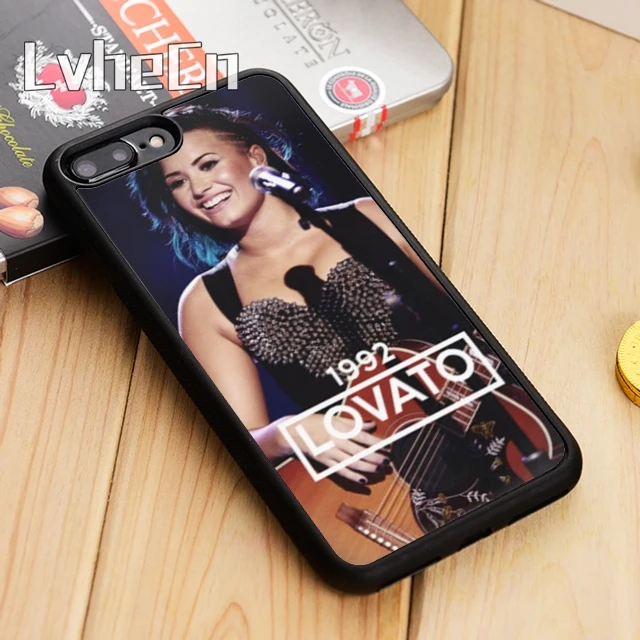 LvheCn Деми Lovato чехол для телефона iPhone 5 6 s 7 8 plus 11 12 Pro X XR XS Max Samsung Galaxy S6 S7 edge S8 S9