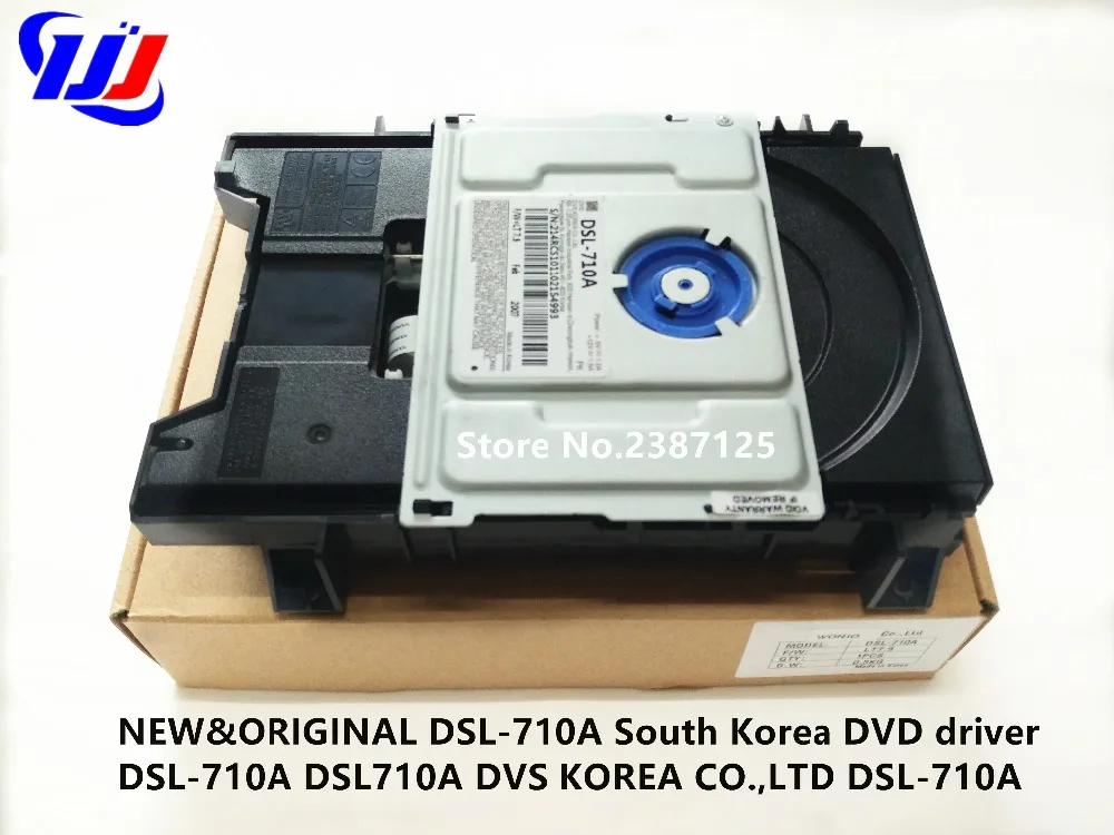 Новый и оригинальный телефон, Южная Корея, DVD-драйвер, модель DSL710A DVS Korea CO.,LTD
Новый и оригинальный телефон, Южная Корея, DVD-драйвер, модель DSL710A DVS Korea CO.,LTD