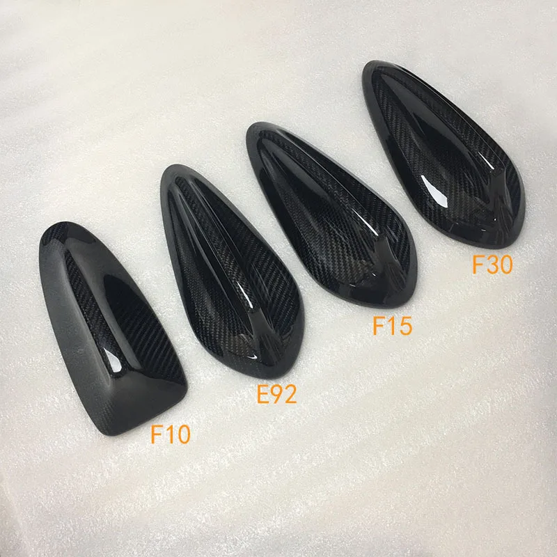 Фото Крышка антенны из углеродного волокна Shark Fin для BMW E90 E92 E93 E70 E60 F10 F20 F22 F30 F32 F33 F36 G30 G38