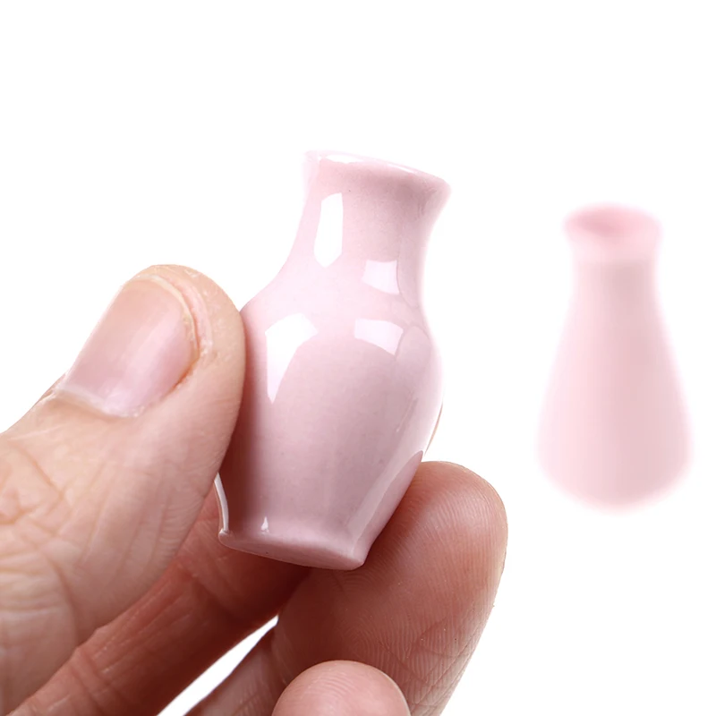 1 Set(2pcs) Dollhouse Miniatures 1:12 Mini Ceramic Pot DIY Handmade Doll House Kitchen Ceramic Ornament Decora vase
1 Set(2pcs) Dollhouse Miniatures 1:12 Mini Ceramic Pot DIY Handmade Doll House Kitchen Ceramic Ornament Decora vase