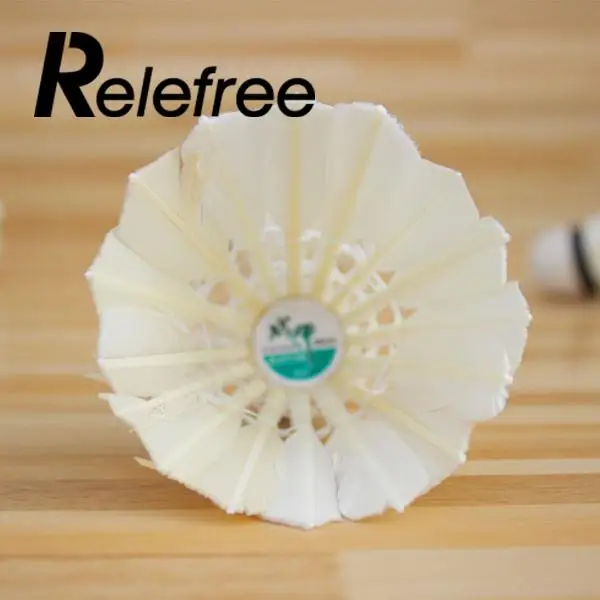 Relefree 5 Pcs Professional Badminton Balls Portable White Goose Feather Training Badminton Ball Shuttlecocks Sports Accessories
Relefree 5 Pcs Professional Badminton Balls Portable White Goose Feather Training Badminton Ball Shuttlecocks Sports Accessories