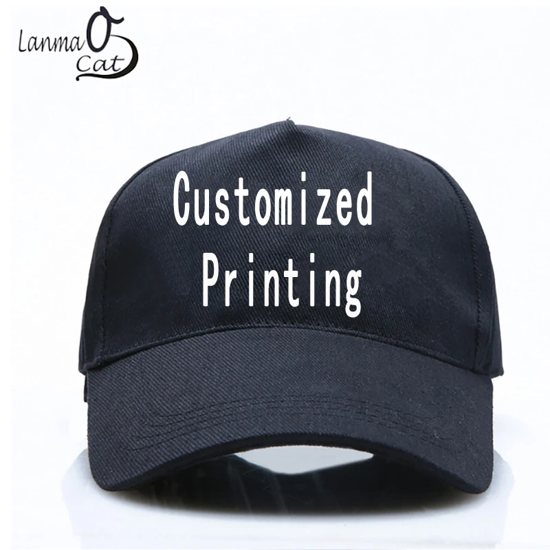 Lanmaocat High Quality DIY Your Own Cap Custom Logo Caps Women Men Snapback Blank Customized Hats Dad Printed Cap Free Shipping
Lanmaocat High Quality DIY Your Own Cap Custom Logo Caps Women Men Snapback Blank Customized Hats Dad Printed Cap Free Shipping