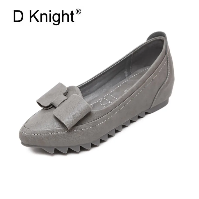 Fashion Big Bow Pointed Toe Women High Heels Wedge Shoes Comfortable Ladies Casual Slip-on Wedges Female Height Increasing Shoes
Fashion Big Bow Pointed Toe Women High Heels Wedge Shoes Comfortable Ladies Casual Slip-on Wedges Female Height Increasing Shoes