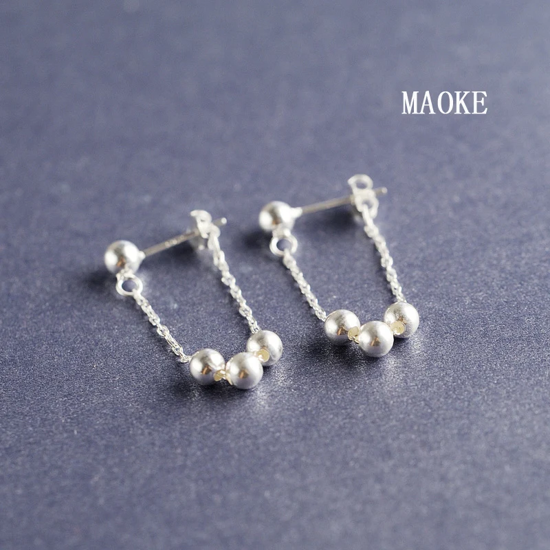 Promotions Fashionable Personality Ladies Dual-use Round Beads 925 Earrings Fashion Jewelry for Women's Fashion Gifts
Promotions Fashionable Personality Ladies Dual-use Round Beads 925 Earrings Fashion Jewelry for Women's Fashion Gifts
