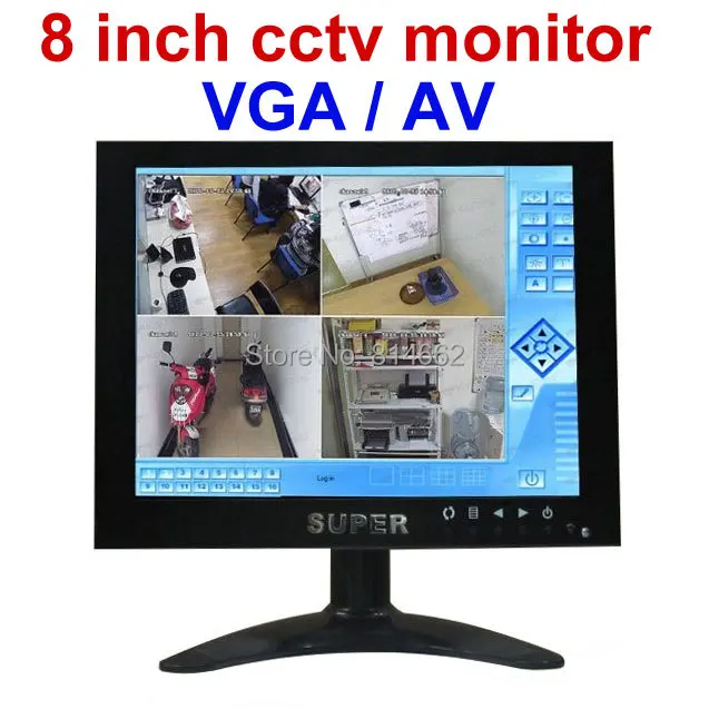 800x600 8 inch CCTV Monitor for cctv surveillance BNC / VGA / AV video output professional cctv lcd monitor
800x600 8 inch CCTV Monitor for cctv surveillance BNC / VGA / AV video output professional cctv lcd monitor