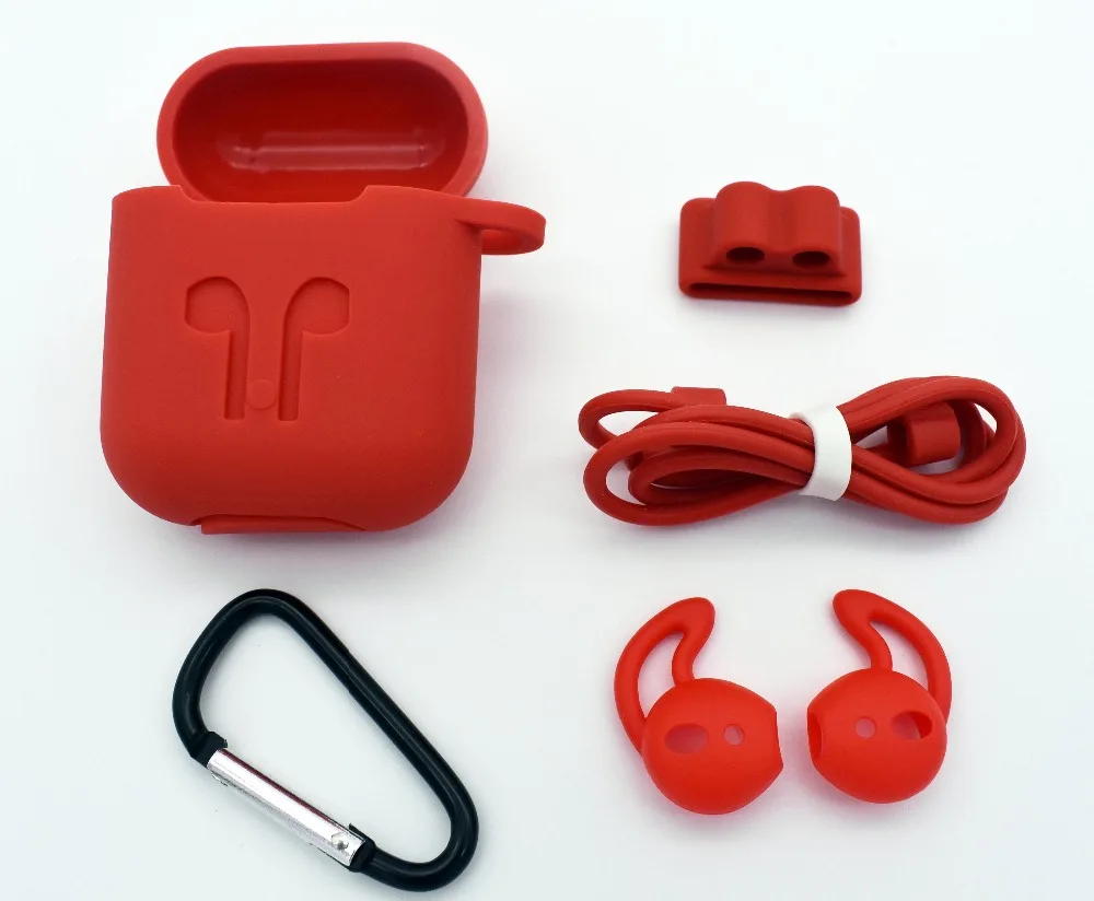 Мягкий силиконовый чехол для Apple Airpods 1/2/i9S/i10/i10s/i10 max/i11/i12/i13 Tws противоударный