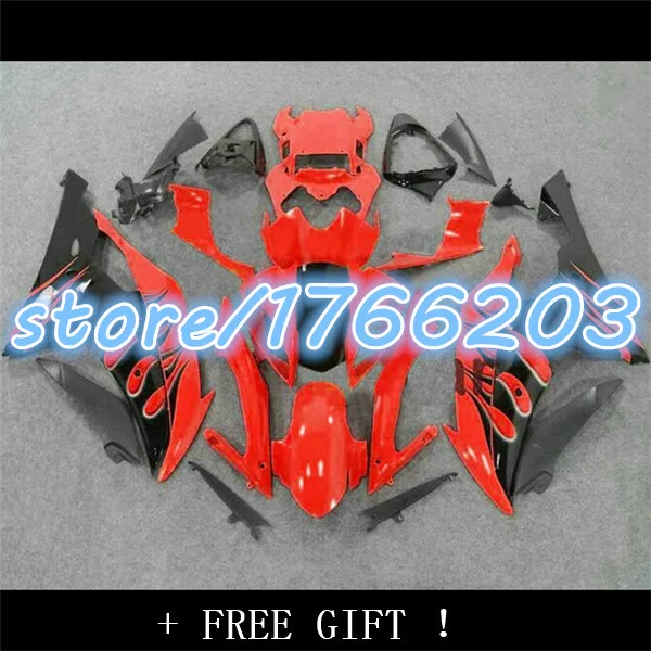 Black flames red Fairing kit for YZFR6 08 09 10 11 12 13 14 YZF R6 2008 2014 YZF600 Fairings
Black flames red Fairing kit for YZFR6 08 09 10 11 12 13 14 YZF R6 2008 2014 YZF600 Fairings