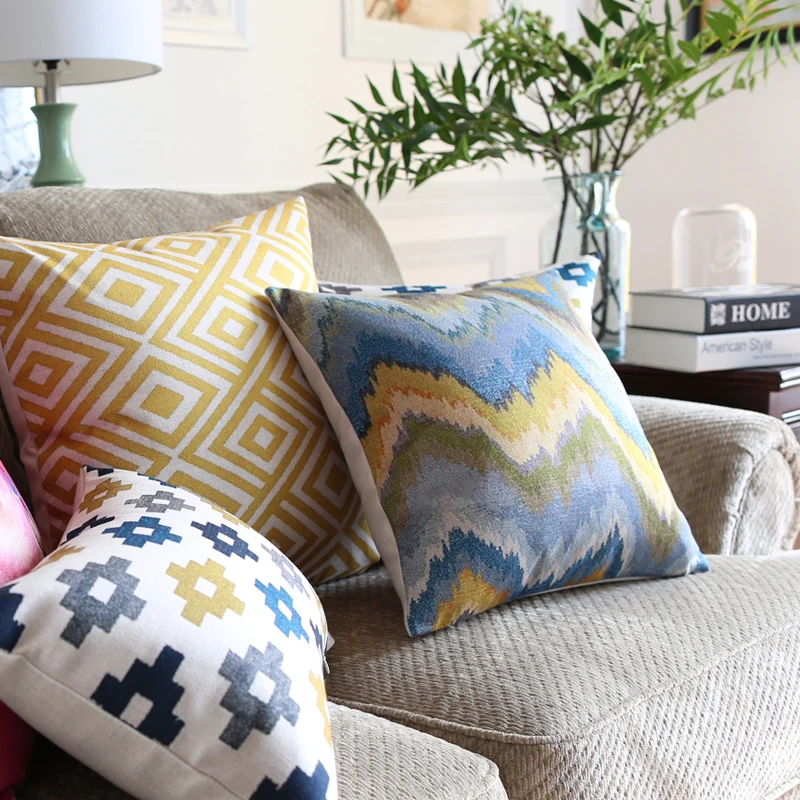 Home Decorative Nordic Simple modern watercolor Geometry Pattern Linen Cushion Cover Pillow Case Sofa Chair Waist Pillow cover
Home Decorative Nordic Simple modern watercolor Geometry Pattern Linen Cushion Cover Pillow Case Sofa Chair Waist Pillow cover
