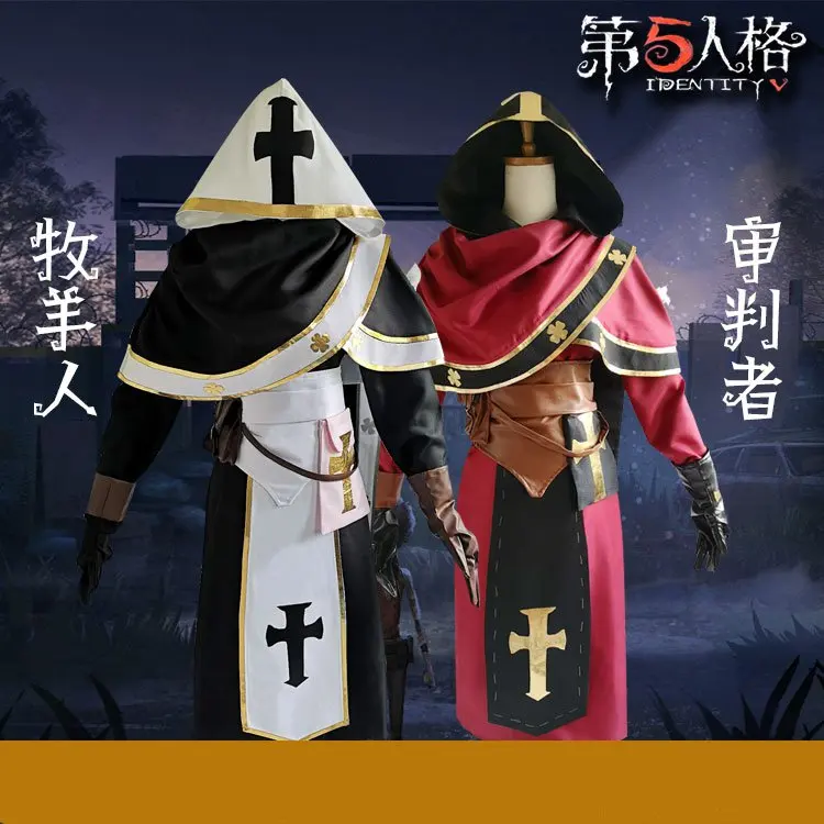 Game Identity V Prophet Cosplay Costume Uniform Cloak Robe Halloween Costumes for Unisex
Game Identity V Prophet Cosplay Costume Uniform Cloak Robe Halloween Costumes for Unisex