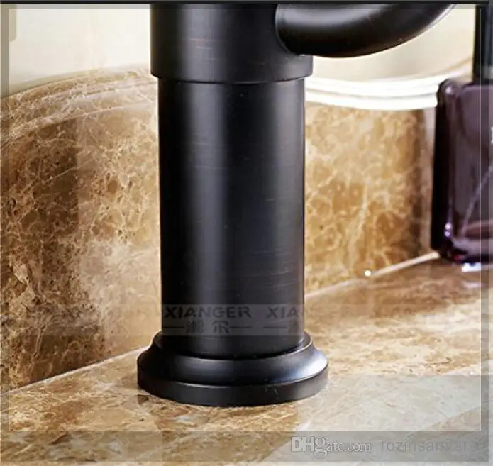 Modern Single Handle Bathroon Basin Faucet Oil Rubbed Bronze Mixer Tap emergi | Канцтовары для офиса и дома