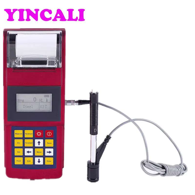 Portable Digital Metal Hardness Tester within Build-in High-speed Thermal Printer LCD backlight display Hardness Meter
Portable Digital Metal Hardness Tester within Build-in High-speed Thermal Printer LCD backlight display Hardness Meter