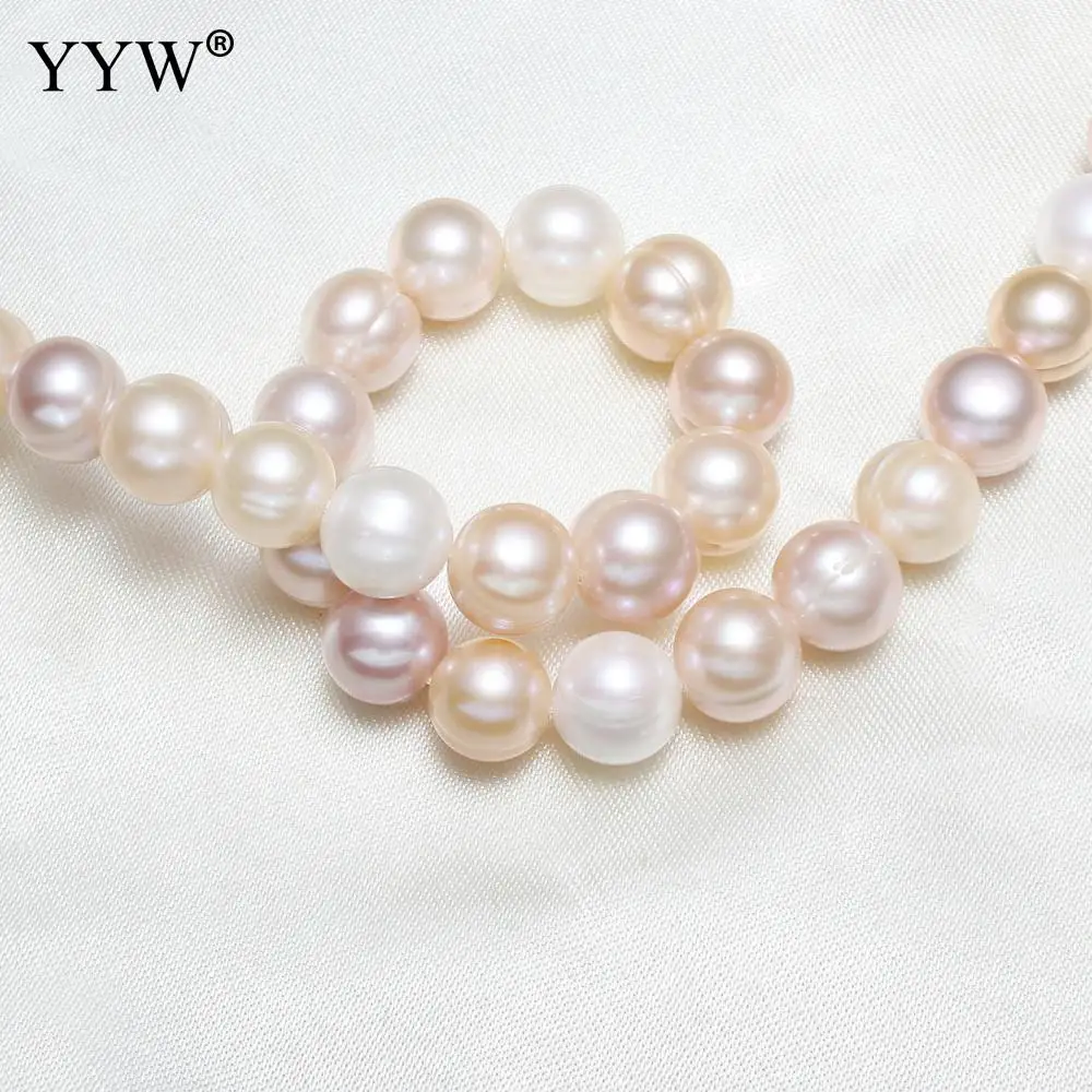 Cultured Potato Freshwater Pearl Beads Natural Mixed Colors 10-11mm Approx 0.8mm Sold Per Approx 16 Inch Strand
Cultured Potato Freshwater Pearl Beads Natural Mixed Colors 10-11mm Approx 0.8mm Sold Per Approx 16 Inch Strand