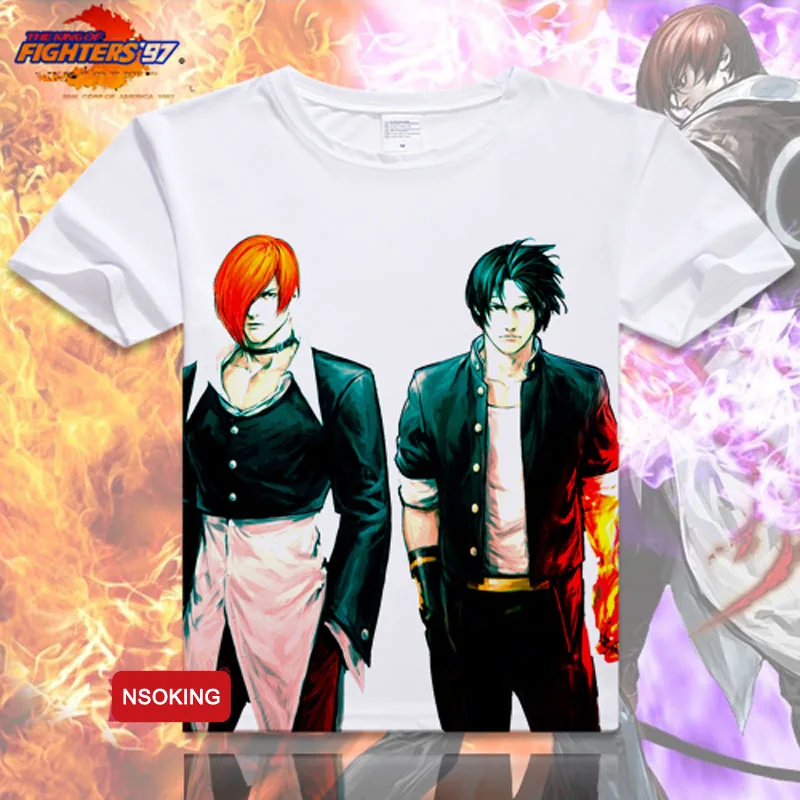 The King of Fighters Cosplay T-Shirt Hot Game KOF T Shirt Fashion Men Women Breathable Soft Tees
The King of Fighters Cosplay T-Shirt Hot Game KOF T Shirt Fashion Men Women Breathable Soft Tees