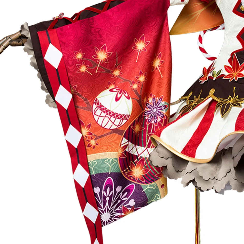 Love Live! Aqours Ruby Kurosawa Cosplay Costume Maple Leafs Kimono Halloween Carnival Costume
Love Live! Aqours Ruby Kurosawa Cosplay Costume Maple Leafs Kimono Halloween Carnival Costume