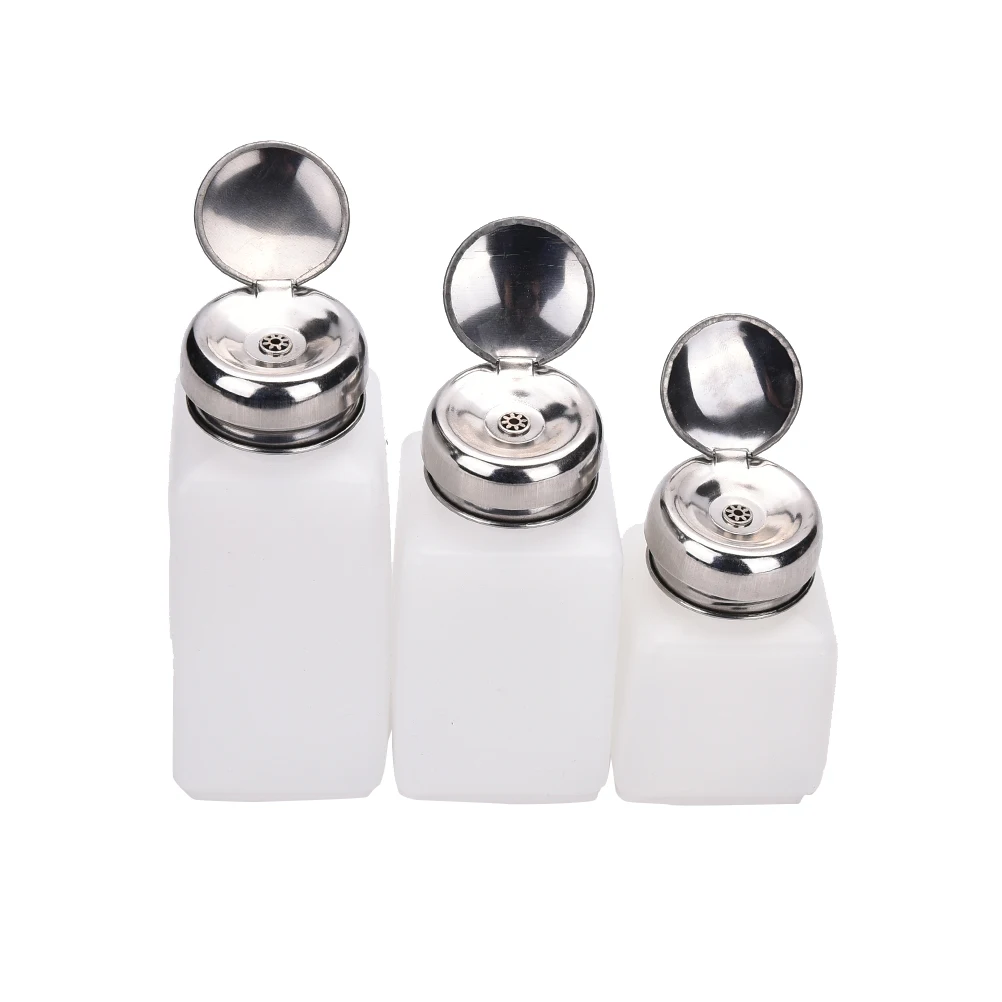 100ml/200ml/250ml Liquid Alcohol Press Nail Polish Remover Dispenser Pumping Bottle color Nail Art Equipment
100ml/200ml/250ml Liquid Alcohol Press Nail Polish Remover Dispenser Pumping Bottle color Nail Art Equipment