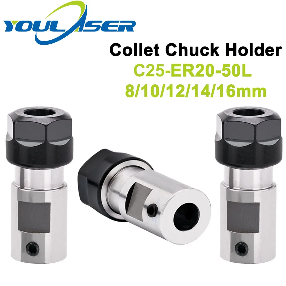 ER20 Collet Chuck Holder 8 10 12 14 16mm for CNC Milling Boring Grinding Motor Shaft Extension High Quality
ER20 Collet Chuck Holder 8 10 12 14 16mm for CNC Milling Boring Grinding Motor Shaft Extension High Quality