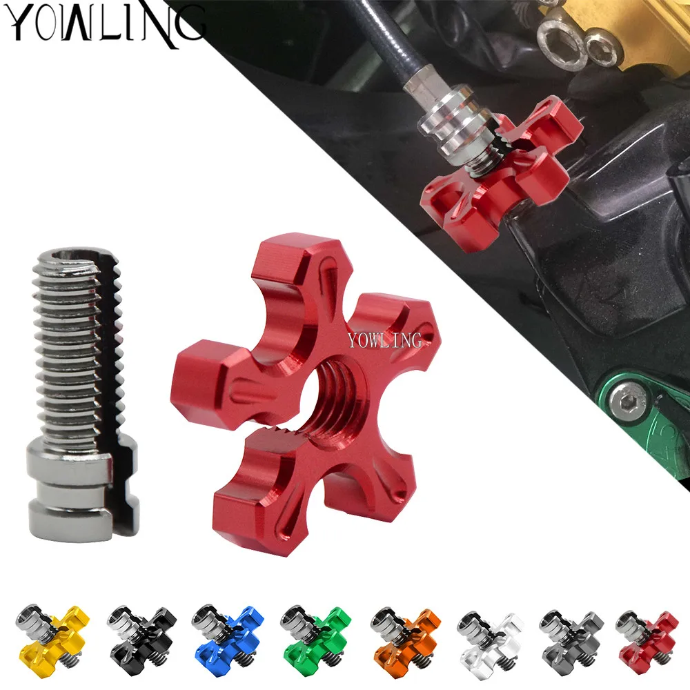 for Honda Hornet 600 700 900 NC700X ABS VTR 1000 CBR125R M8*1.25 Universal Motorcycle CNC Aluminum Clutch Cable Wire Adjuster
for Honda Hornet 600 700 900 NC700X ABS VTR 1000 CBR125R M8*1.25 Universal Motorcycle CNC Aluminum Clutch Cable Wire Adjuster
