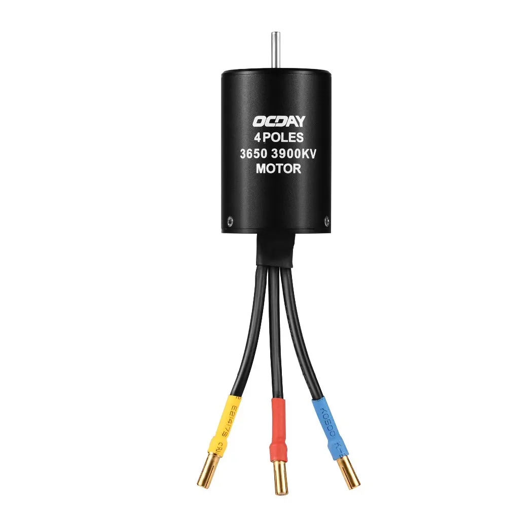 OCDAY 1:10 3650 3900KV 4 P Бессенсорное безщеточный ЧПУ для 1/10 RC автомобилей|sensorless brushless