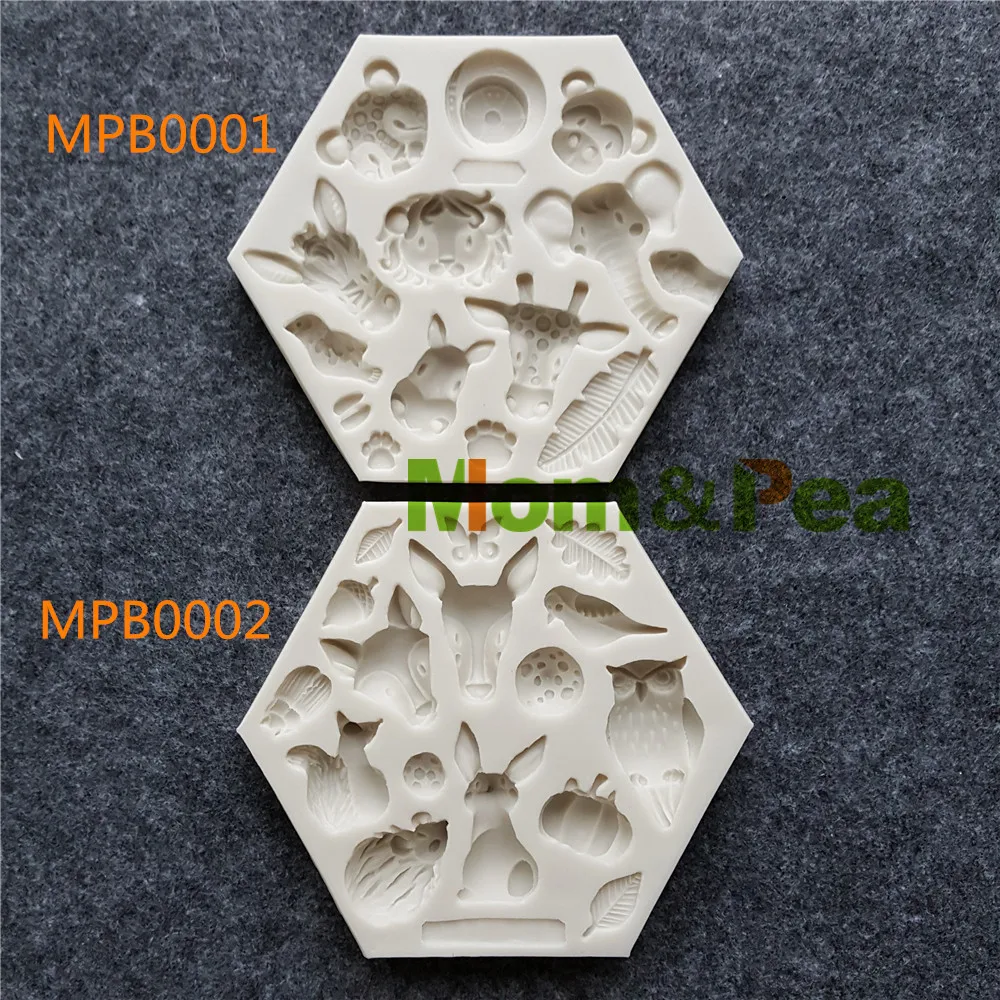 Mom&Pea MPB0001-2 Animals Shaped Silicone Mold Cake Decoration Fondant Cake 3D Mold Food Grade
Mom&Pea MPB0001-2 Animals Shaped Silicone Mold Cake Decoration Fondant Cake 3D Mold Food Grade
