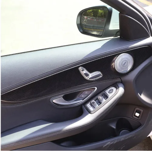 ABS Chrome Carbon Fiber Style Interior Door Decoration Panel Cover Trims For Mercedes Benz C Class W205 C180 2015-2018 4pcs/set
ABS Chrome Carbon Fiber Style Interior Door Decoration Panel Cover Trims For Mercedes Benz C Class W205 C180 2015-2018 4pcs/set