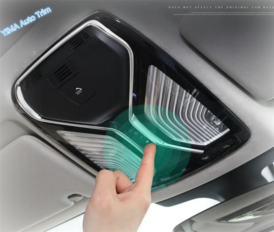 Lapetus Auto Styling Roof Reading Lights Lamp Cover Trim 1 Piece Fit For BMW 5 Series G30 530I 2017 - 2021 ABS Matte
Lapetus Auto Styling Roof Reading Lights Lamp Cover Trim 1 Piece Fit For BMW 5 Series G30 530I 2017 - 2021 ABS Matte